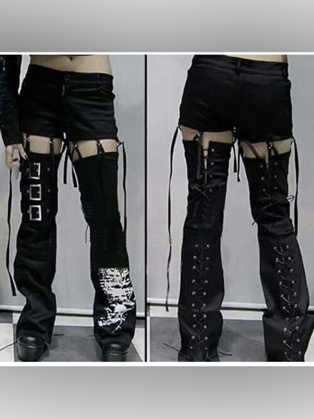 HUGE ISO PUNKRAVE PANTS SIZE M